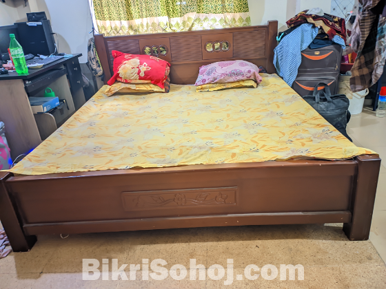 Bed(খাট)6 fit by 7 fit